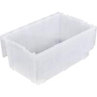 Bac emboîtable FP243C FliPak, 26,9" x 16,9" x 12,1", Transparent - Orbis 5899934