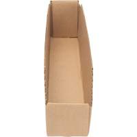 Boîtes profondes en carton ondul&eacute;, 1-7/8" la x 17-1/8" p x 4-1/2" h, Beige - Mitchel Lincoln MLCG176