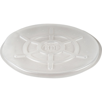 Couvercles protecteurs pour barils, Dessus ouvert, Convient aux 55 gal. US (45 gal. imp.), Transparent - CDF Corporation PLOH55C