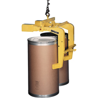 Leveurs de barils en acier, en plastique & en fibres, 55 gal. US (45 gal. imp.), Cap. 4000 lb/1814 kg - Liftomatic 2-HCB