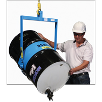 Drum Lifters - Manual Tilt, 55 US gal. (45 Imperial Gal.) Drum Size, 800 lbs./363 kg. Cap. - Morse 85A