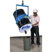 Manual Tilt Drum Lifter Kit, 55 US gal. (45 Imperial Gal.) Drum Size, 800 lbs./363 kg. Cap. - Morse 