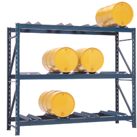 Rayonnages pour barils, 12 barils, 112" la x 36" p x 96" h - Centennial 