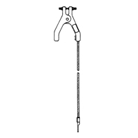 Heavy-Duty Bonding & Grounding Wire Assemblies - Hand Clamp & 1/4" Terminal Connectors - Lind Equipment LE60HL