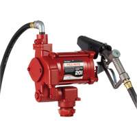 AC Utility Rotary Vane Pumps with Nozzle, 115 V, 20 GPM - Fill-Rite FR700V