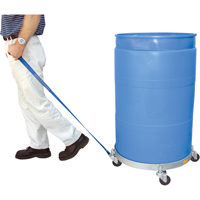 Chariots &agrave; &eacute;tages multiples pour baril, Acier, Capacit&eacute;e 900 lb, Diam&egrave;tre 23-1/2", Roue en Caoutchouc - Vestil DRUM-QUAD-H
