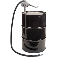 Rotary Lobe Type Drum Pump, Aluminum/Steel, Fits 55 Gal., 1 liter per revolution - KLETON 