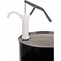 Lever-Type Drum Pump, PTFE, 14 oz./Stroke, Fits 5-55 Gal. - KLETON 
