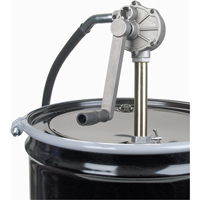 Rotary Type Drum Pump, Aluminum, Fits 15-55 Gal., 6-3/4 oz. per revolution - KLETON 