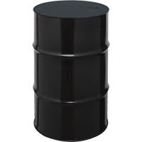 Steel Drums, 55 US gal (45 imp. gal.), Unlined, Black, Closed Top, 1A1/X1.8/300, 20 Gauge - Mauser Packaging NDLTS0223