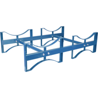 Porte-barils empilables, 2 barils, Capacit&eacute; de 1600 lb, 45-1/2" la x 30" p x 12-1/2" h - KLETON 