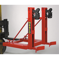 Gator Grip Forklift Attachment for Drum Handling, For 30 US Gal. (25 Imperial Gal.) / 50 US Gal. (41.6 Imperial Gal.) / 80 US Gal. (66.6 Imperial Gal.) - Wesco 240092