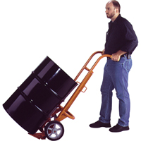 Ergonomic Drum Trucks, Steel Construction, 55 - 85 US Gal. (45 - 70 Imperial Gal.) - Wesco 240003