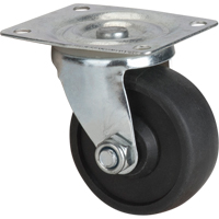 Roulette, Pivotant, 3" (76 mm), Polyol&eacute;fine, 250 lb (113 kg) - KLETON 