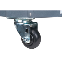 Leak Containment Drum Dolly, 24.25" dia. X 7.625" H, 1.5 US Gal. Spill Cap. - Zenith Safety Products 