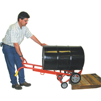 15BT Deluxe Drum Hand Truck, Steel Construction, 30 - 55 US Gal. (25 - 45 Imperial Gal.) - Wesco 240001