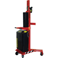 Manipulateur ergonomique de baril &agrave; lev&eacute;e motoris&eacute;e, DM-100-PL, 30 - 85 gal. US (25 - 70 gal. imp.) - Wesco 240156
