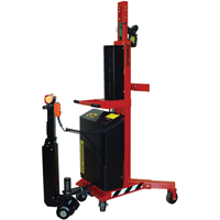 Ergonomic Drum Handler Power Lift & Drive - DM-1100-PLD, 30 - 85 US Gal. (25 - 70 Imperial Gal.) - Wesco 240157
