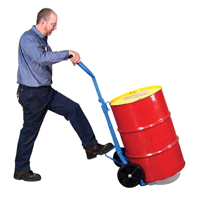 Diable pour baril, Fabriqu&eacute; en Acier, 30 - 55 gal. US (25 - 45 gal. imp.) - Morse 153