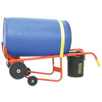 Chariot pour baril de s&eacute;rie 50BTW, Fabriqu&eacute; en Acier, 30 - 85 gal. US (25 - 70 gal. imp.) - Wesco 240078