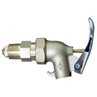 Heavy-Duty Drum Faucet, Brass, 3/4" NPT Inlet - Wesco 272037