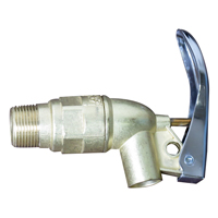 Zinc Drum Faucet - No Flame Arrestor , Zinc Alloy, 3/4" NPT Inlet - Wesco 272080