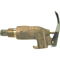 Heavy-Duty Drum Faucet, Brass, 3/4" NPT Inlet - Wesco 272081