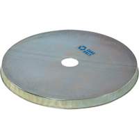 Galvanized Steel Drum Cover with Can Opening - Vestil CAN-CAP-G