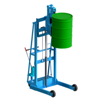 Vertical-Lift MORSPEED Drum Stacker, For 30 - 85 US Gal. (25 - 70 Imperial Gal.) - Morse 512