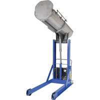 Portable Hydraulic Drum Dumper, For 30 - 55 US Gal. (25 - 45.8 Imperial Gal.) - Vestil HDD-60-7-P-SSC