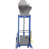 Portable Hydraulic Drum Dumper, For 30 - 55 US Gal. (25 - 45.8 Imperial Gal.) - Vestil HDD-60-7-P-SSC