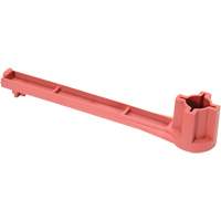 Single Ended Specialty Bung Nut Wrench, 1-1/4" Opening, 8" Handle, Non-Sparking Nylon - Vestil BNW-P