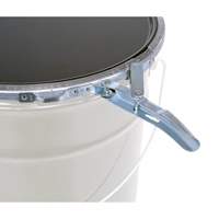 U.N. Rated Lever Lock Steel Pail Lid - Vestil LID-STL-LL-UN
