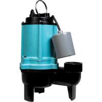 10SC Series Sewage Pump, 115 V, 11 A, 120 GPM, 1/2 HP - Little Giant Pump Company 511431
