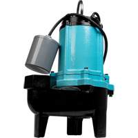 10SC Series Sewage Pump, 115 V, 11 A, 120 GPM, 1/2 HP - Little Giant Pump Company 511431