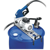 Ensemble de pompe pour baril Piusi Suzzarablue, Acier inoxydable, 9 gal./min -  