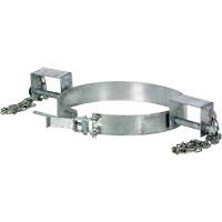 Tilting Drum Ring, 30 US Gal. (24.98 Imperial Gal.) Drum Size, 1200 lbs./544 kg Cap. - Vestil TDR-30-G