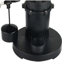 Thermoplastic Submersible Sump Pump, 2560 GPH, 115 V, 4.6 A, 1/3 HP - LEO LSD-252PLV