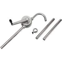 Rotary Type Drum Pump, Stainless Steel, Fits 55 Gal., 12 oz./Stroke - KLETON 