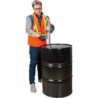 Rotary Type Drum Pump, Stainless Steel, Fits 55 Gal., 12 oz./Stroke - KLETON 