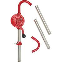 Pompe rotative pour baril, Fonte/Acier, Pour capacit&eacute; 30-55 gal., 8 oz/course - KLETON 