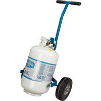 Cylinder Cart, Flat-Free Wheels, 15-1/2" W x 14-1/4" L Base, 600 lbs. - KLETON 