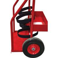 Hot Works Fire Prevention Cart, Semi-Pneumatic Wheels, 17.75" W x 8.9" L Base, 100 lbs. - KLETON 