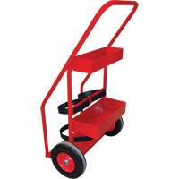 Hot Works Fire Prevention Cart, Semi-Pneumatic Wheels, 17.75" W x 8.9" L Base, 100 lbs. - KLETON 