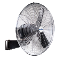 Oscillating Wall Fan, Industrial, 3 Speed, 30" Diameter - Matrix Industrial Products 