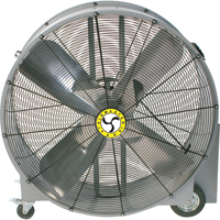 Ventilateurs tambour &agrave; entraînement par courroie, Industriel, 2 vitesses, Diam&egrave;tre de 42" -  