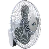 Wall Mount Oscillating Fan, Commercial, 3 Speed, 16" Diameter - Matrix Industrial Products 