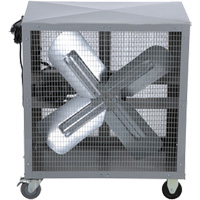 Direct Drive Heavy-Duty Mobile Filtered Fan, 2 Speeds - Air Master 39191