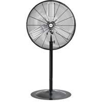 Non-Oscillating Pedestal Fan, Heavy-Duty, 2 Speed, 30" Diameter - Matrix Industrial Products 