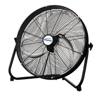 High Velocity Floor Fan, Commercial, 3 Speed, 20" Diameter - Matrix Industrial Products 